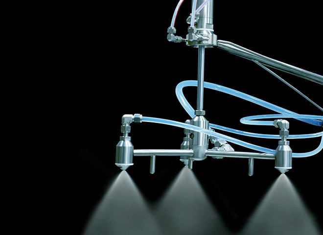 chandelier Spray/Liquid-Delivery System